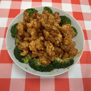 Orange chicken