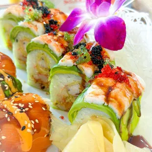 Delicious sushi
