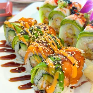Amazing sushi
