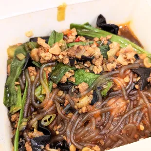 Ants Climbing a Tree noodles