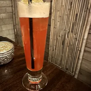 Jungle bird mocktail