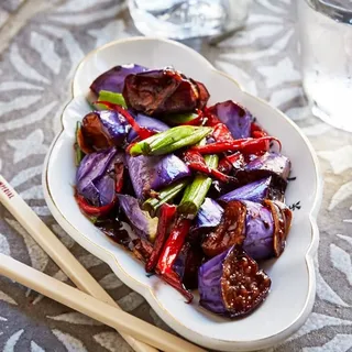 Double Garlic Chinese Eggplant