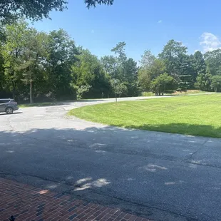 One area of the &quot;parking lot&quot;