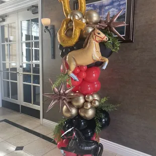 Cute balloon display