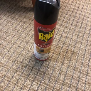 Spray I brought from local Walmart