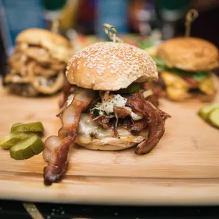 food, burgers, burger