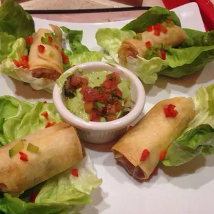 Small order of southwestern egg rolls