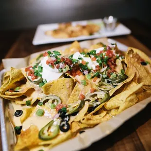 nachos, food