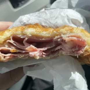 Ham &amp; No Cheese Stale Croissant - 1 Star