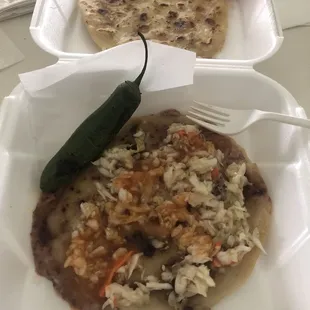 Bean and Cheese Pupusa