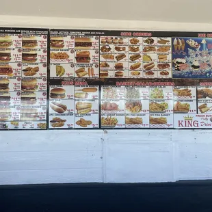 Menu as of 9-12-2024