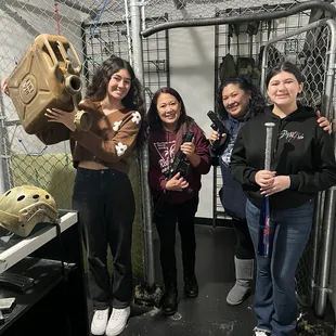 Our group doing &quot;The Harvest&quot; escape room