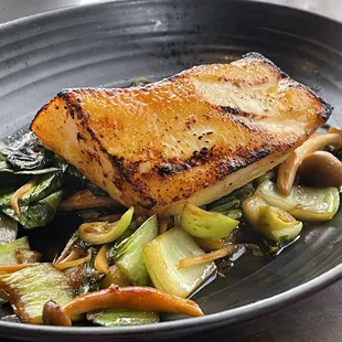 grilled fish, seafood, food, grilled seafood, fish