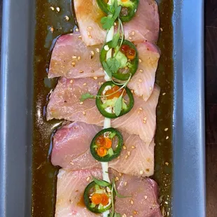 Yellowtail Carpaccio