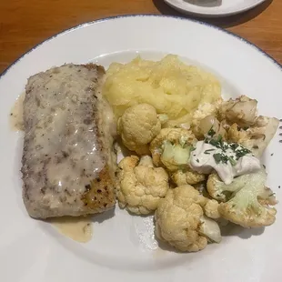 Lemon Nut Crusted Wild Californian Seabass