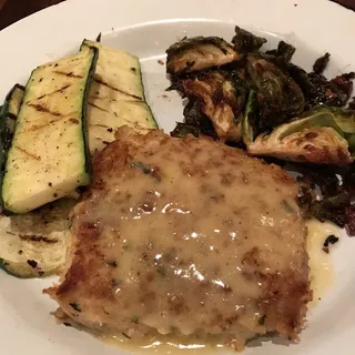 Macadamia Nut Crusted Halibut