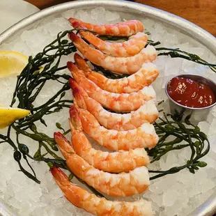 Wild Jumbo White Shrimp--delish!