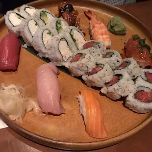 Sushi platter