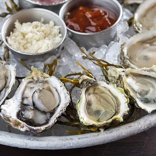 shellfish, mussels, oysters and mussels, oysters, food