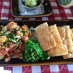 Ahi poke, with a great kick!
