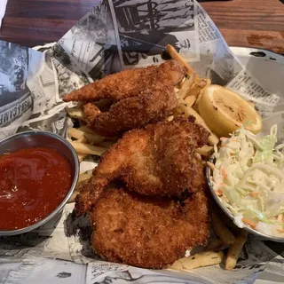 Farmed Fried Jumbo White Shrimp
