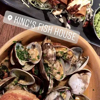 Sauted Manila Clams