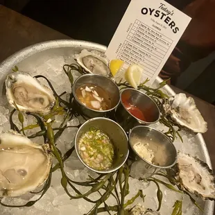 Oyster Sampler Half Dozen ($20.40)