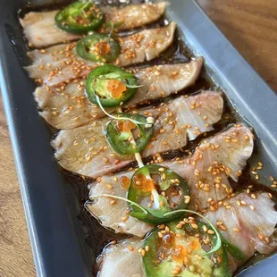 Yellowtail Carpaccio