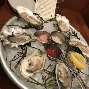 1/2 dozen oyster sampler