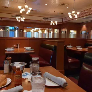 the dining area