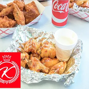 Mango Habanero Buffalo Wings