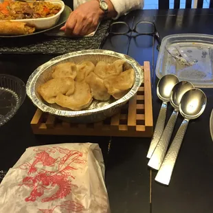 Fried dumplings