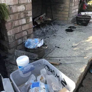 Complimentary s'mores!