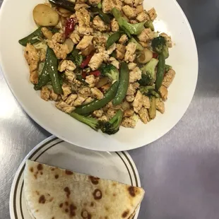 Chicken stir fry
