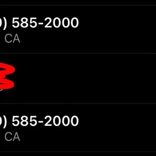 2 calls to them that they said &quot;I called someone else&quot;