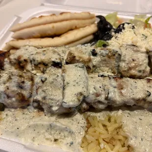 Chicken Kebab Plate