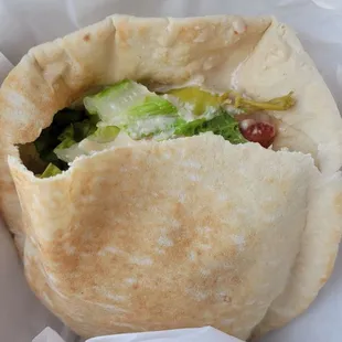 falafel sandwich