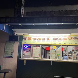 outside, sushi and sashimi