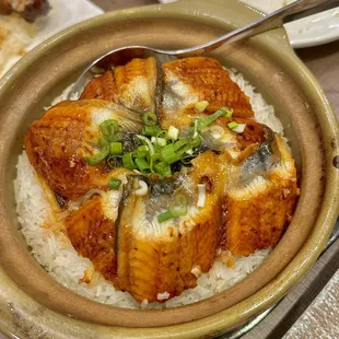 G8. Yellow Eel Rice Casserole