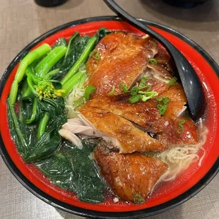 C7. Roasted Duck Noodle in Soup