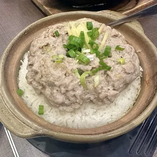 Minced Meat and Salted Fish Rice Casserole