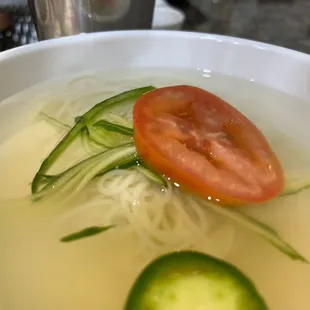 Cold noodle. Refreshing