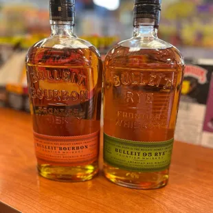 Bullet bourbon, whiskey