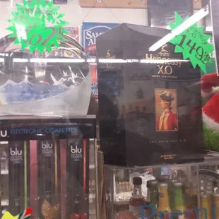 Grey Goose and Hennessy