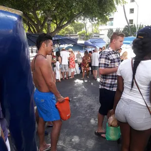 Fresh fruit, food, sugar cane, and gifts