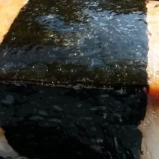 fresh hot musubi