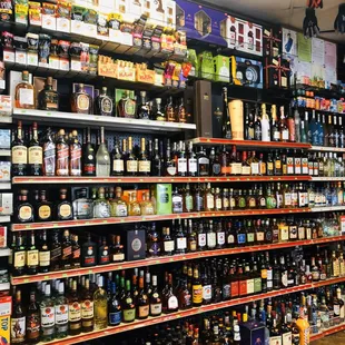 We have a large selection of liquor. Stop in today for our holiday specials !