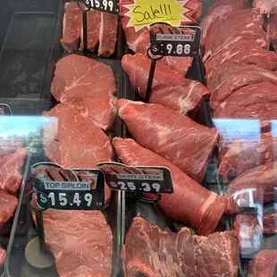 10/12/2023:  Kings Meats on display.