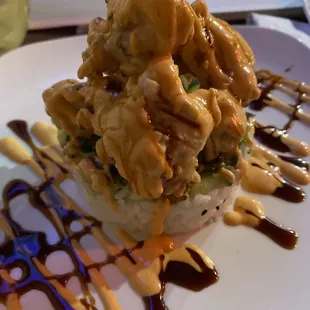 Lobster stack- fresh, spicy and so over the top