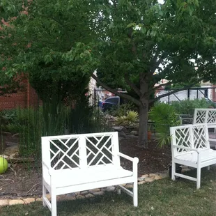Outdoor courtyard